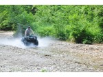 Прогулочный маршрут к водопаду «Лик» на реке Хаджох: квадроциклы