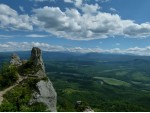 Скала Чертов палец - джиппинг